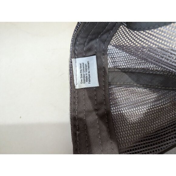Bass pro shops fishing cap gray snap back mesh One size - Picture 6 of 7